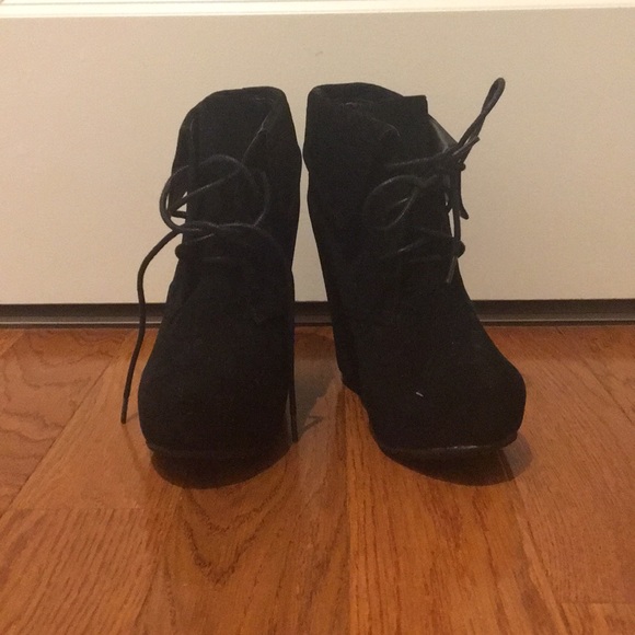 Wedge Booties - Picture 2 of 2